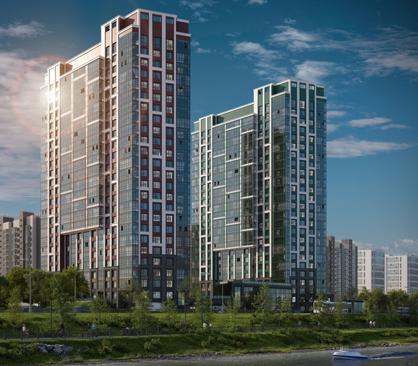 
  Продается 3-комн. квартира 90.8 м², в ЖК Суриков, дом 2. Фото 2.