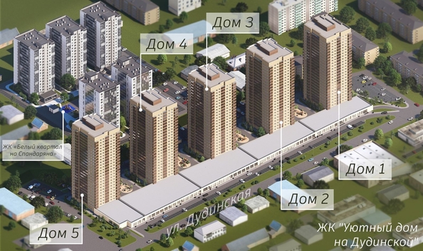 
  Продается 2-комн. квартира 64.73 м², в ЖК На Дудинской, дом 5. Фото 14.