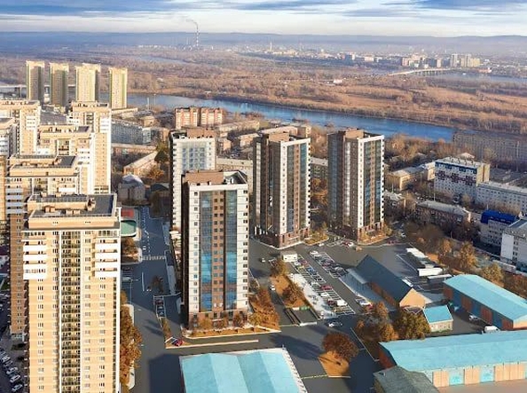 
  Продается 2-комн. квартира 54.55 м², в ЖК АЭРО, дом 4. Фото 3.