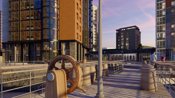 
  Продается 3-комн. квартира 72.5 м², в ЖК Портовый, 1 очередь. Фото 22.