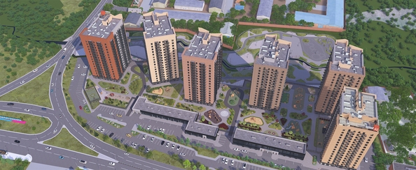 
  Продается 3-комн. квартира 60.3 м², в ЖК Калина Долина, дом 6. Фото 1.