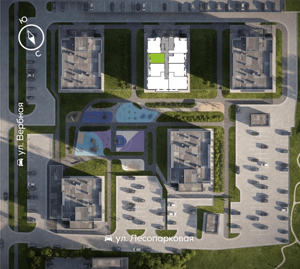 
  Продается 1-комн. квартира 43.3 м², в ЖК Белый квартал на Свободном, дом 3. Фото 1.