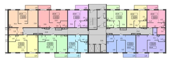 
  Продается 1-комн. квартира 36.3 м², в ЖК Аринский, дом 2 корпус 2. Фото 2.
