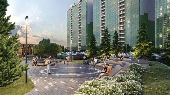 
  Продается студия 40.11 м², в ЖК Аллея Парк, 1 этап. Фото 12.