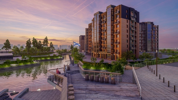 
  Продается 2-комн. квартира 56.6 м², в ЖК Портовый, 1 очередь. Фото 5.