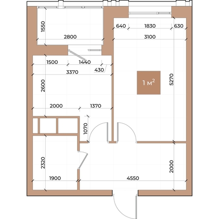 
  Продается 1-комн. квартира 41 м², в ЖК Небо над Енисеем. Фото 3.