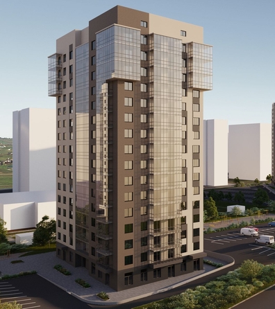 
  Продается 2-комн. квартира 59.7 м², в ЖК Кедр, дом 1. Фото 2.