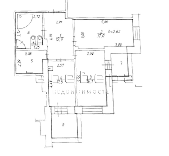 
  Продается 2-комн. квартира 73.9 м². Фото 25.