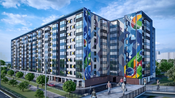 
  Продается 3-комн. квартира 90.61 м², в ЖК Космос. Фото 2.