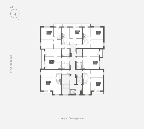 
  Продается 2-комн. квартира 53.9 м², в ЖК Белый квартал на Свободном, дом 4. Фото 5.