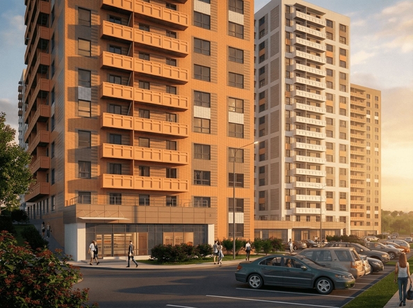 
  Продается 1-комн. квартира 25.42 м², в ЖК Нанжуль-Солнечный, дом 11. Фото 2.