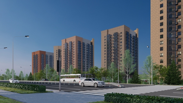 
  Продается 3-комн. квартира 55.3 м², в ЖК Калина Долина, дом 4. Фото 5.