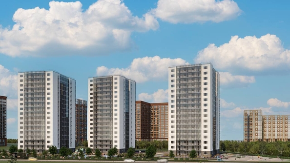 
  Продается 2-комн. квартира 54.4 м², в ЖК Три слона, дом 1. Фото 1.