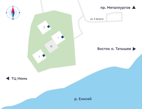 
  Продается 2-комн. квартира 49.37 м², в ЖК АЙВАЗОВСКИЙ-ЕНИСЕЙ, 1. Фото 2.