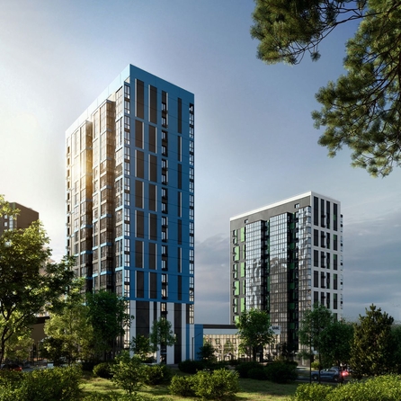 
  Продается 1-комн. квартира 41.29 м², в ЖК Универс, 4 квартал. Фото 2.