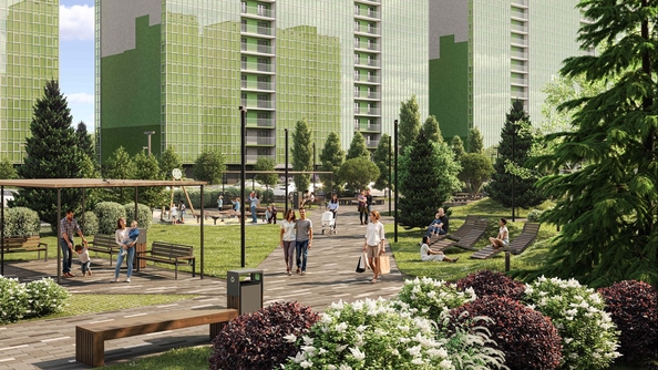 
  Продается студия 42.87 м², в ЖК Аллея Парк, 1 этап. Фото 8.