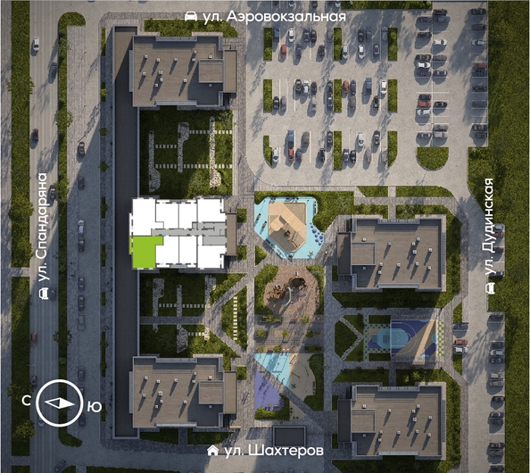 
  Продается 3-комн. квартира 76.9 м², в ЖК Белый квартал на Спандаряна, 2. Фото 1.