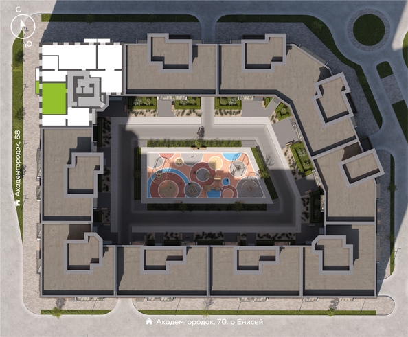 
  Продается 2-комн. квартира 46.97 м², в ЖК Новый Академ, дом 3. Фото 1.