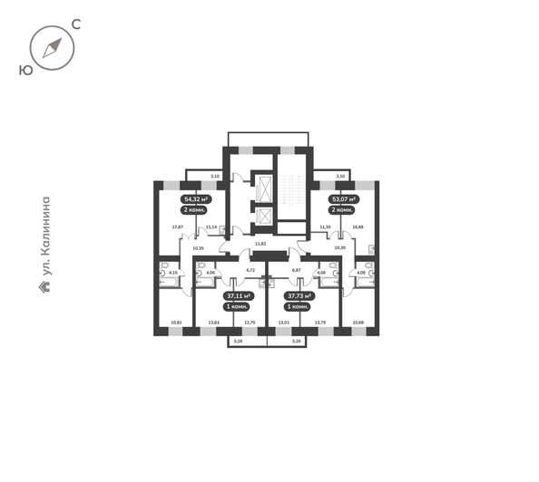 
  Продается 1-комн. квартира 37.11 м², в ЖК Времена, 1 этап. Фото 5.