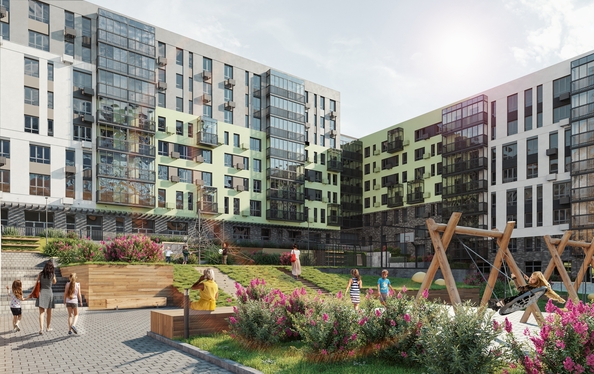 
  Продается 3-комн. квартира 74.08 м², в ЖК Юдинский, дом 1.2. Фото 5.