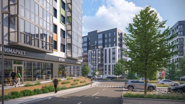 
  Продается 2-комн. квартира 51.69 м², в ЖК Юдинский, дом 1.4. Фото 2.