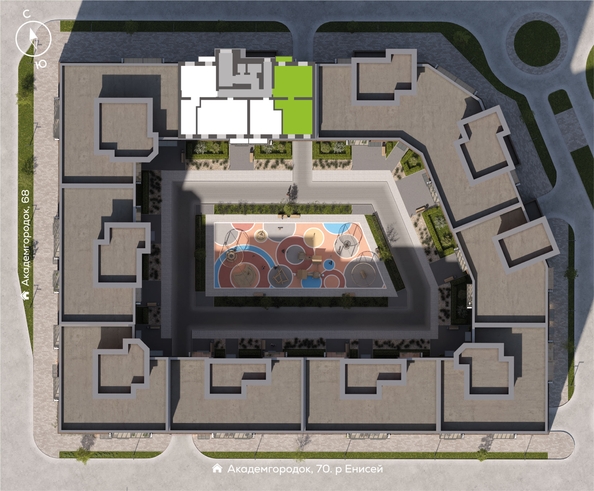 
  Продается 3-комн. квартира 81.62 м², в ЖК Новый Академ, дом 3. Фото 1.