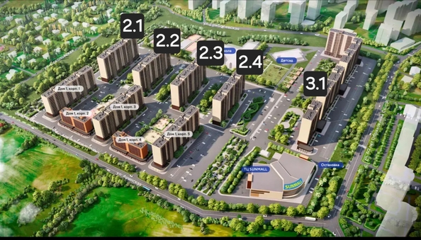 
  Продается студия 34.15 м², в ЖК Аринский, дом 3 корпус 1. Фото 9.