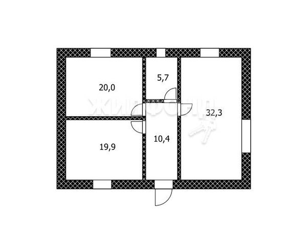 
   Продам дом, 92.2 м², Казенная Заимка

. Фото 2.