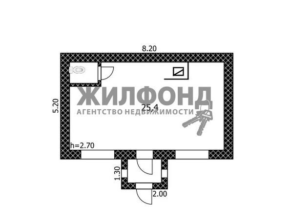 
   Продам торговое помещение, 50 м², Коммунистическая ул, 107А

. Фото 2.