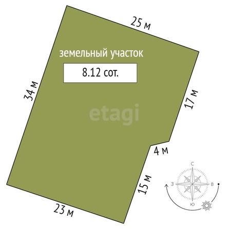 
  Продам  дачный участок, 8.1 соток, Барнаул

. Фото 1.