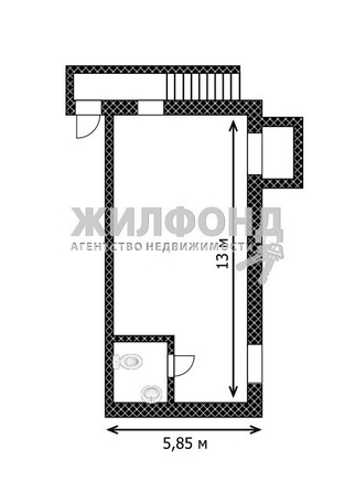 
   Продам помещение свободного назначения, 76 м², Сергея Ускова ул, 40

. Фото 11.