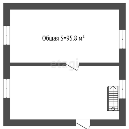 
   Продам дом, 95.8 м², Барнаул

. Фото 2.