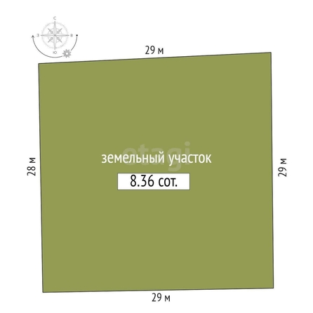 
  Продам  участок ИЖС, 8.4 соток, Барнаул

. Фото 1.