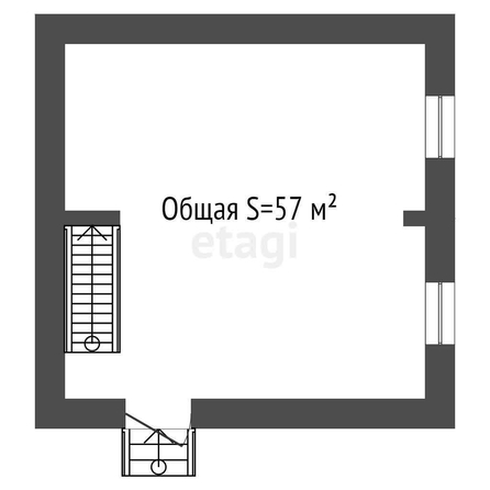 
   Продам дом, 57 м², Лебяжье

. Фото 1.