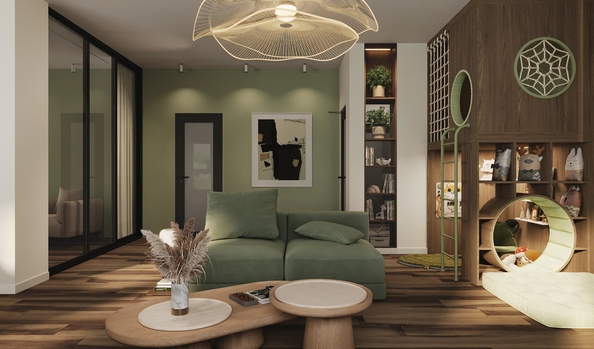 
  Продается 3-комн. квартира 103.8 м², в ЖК Шервуд, (Нагорная 6-я, 15г/12). Фото 1.