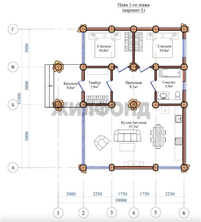 
  Продается дом, 84.2 м², село Ая
. Фото 6.