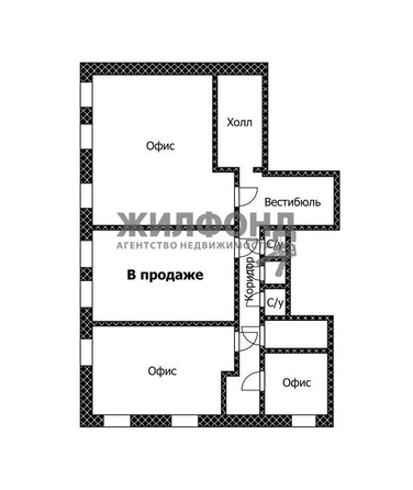 
  Продается офис, 47 м², Деповская ул, д. 22
. Фото 4.