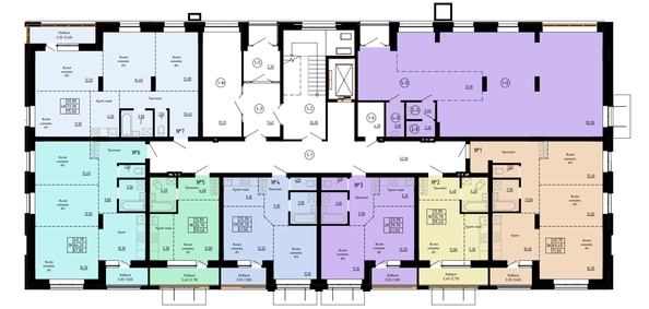
  Продается 4-комн. квартира, 75.5 м², ЖК Титул
. Фото 1.