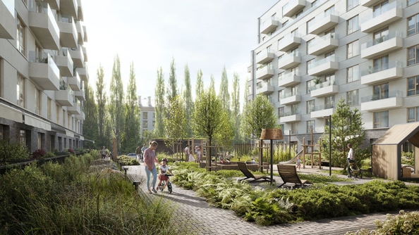 
  Продается 3-комн. квартира 61.47 м², в ЖК Меланж. Фото 6.