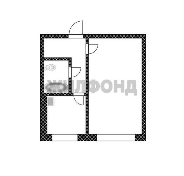 
  Продается 1-комн. квартира, 30.3 м², Весенняя ул
. Фото 4.