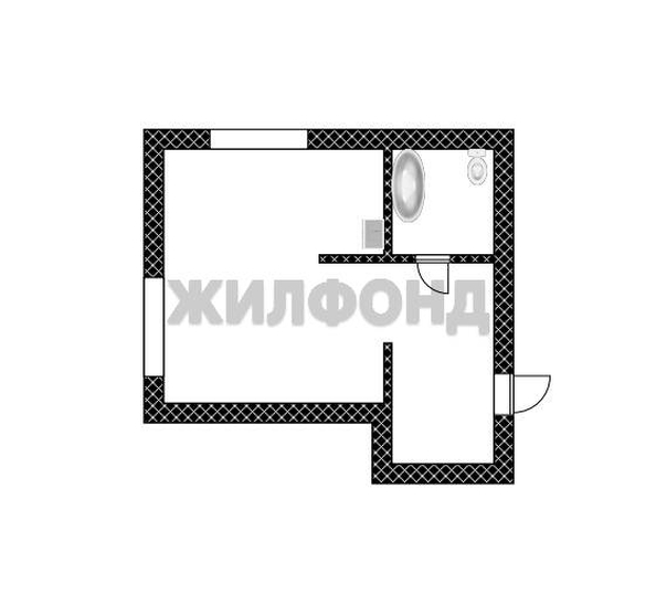 
  Продается студия, 24 м², Западная 1-я ул
. Фото 10.