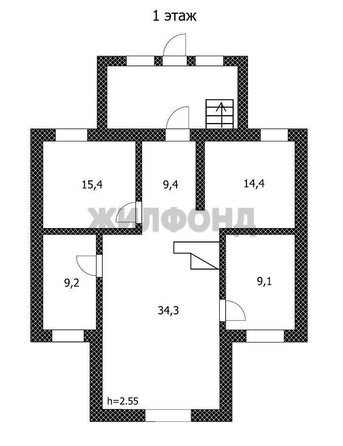 
  Продается дом, 116.7 м², село Боровиха
. Фото 32.