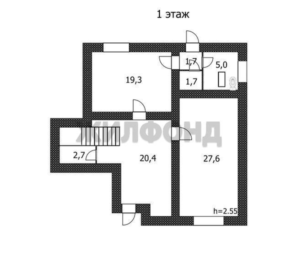 
  Продается дом, 167.8 м², село Лосиха
. Фото 12.