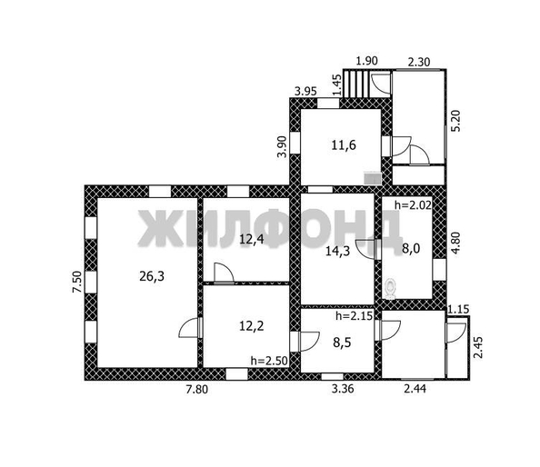 
  Продается дом, 94.3 м², Барнаул
. Фото 30.