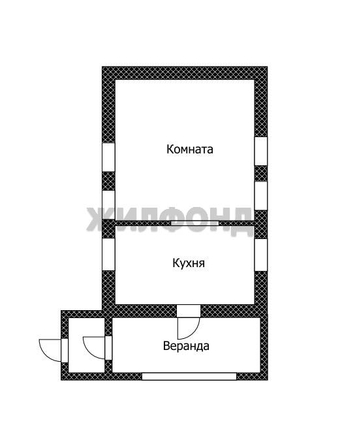 
  Продается дом, 22 м², поселок Литвиновка
. Фото 4.