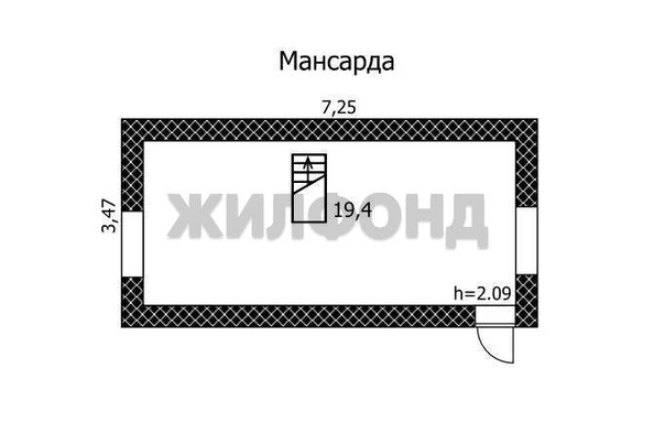 
  Продается дом, 41.7 м², село Бобровка
. Фото 19.