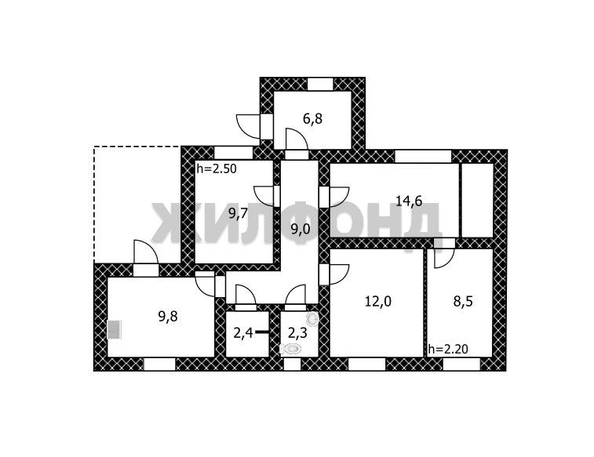 
  Продается дом, 74.7 м², Барнаул
. Фото 22.
