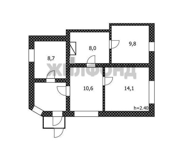 
  Продается дом, 79.2 м², Барнаул
. Фото 9.