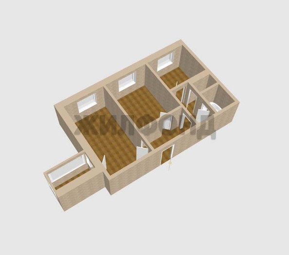 
  Продается 2-комн. квартира, 51.4 м², Гущина ул
. Фото 22.