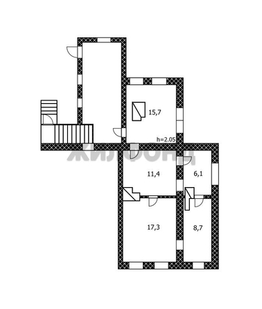 
  Продается дом, 60.2 м², Барнаул
. Фото 17.